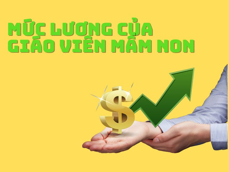 Lương giáo viên mần non từ 8-12tr/thMức lương của giáo viên mầm non